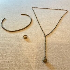 Nisolo Brass Jewelry Bundle